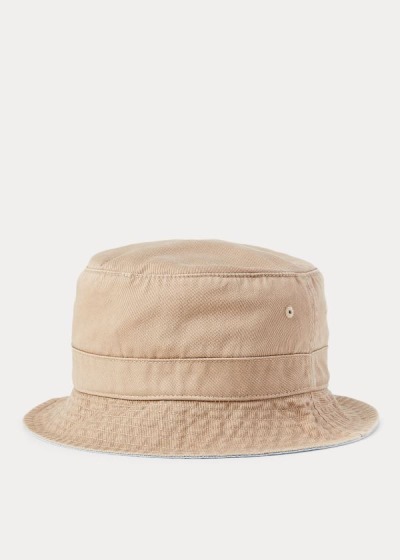 Polo Ralph Lauren Cotton Chino Bucket Hat Herre Danmark (UGFTA5098)